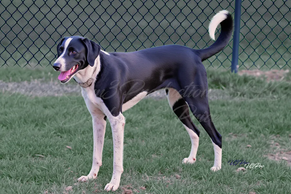 No. 178 U3P44408cPoised and Playful (Pointer mix)