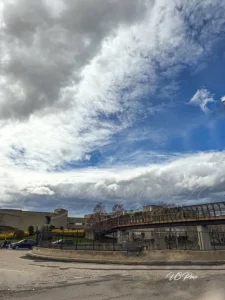No. 9 IMG 0689 Clouds over the crossing